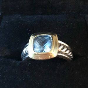 David Yurman, Blue Topaz ring